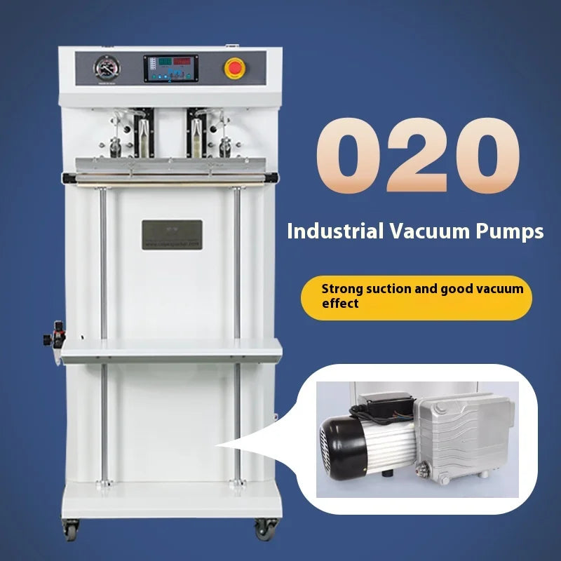 TEBAK VSQ-600LW Vertical Type Commercial External Food Dry Fish Meat Vacuum Packing Machine Vacuum Sealer