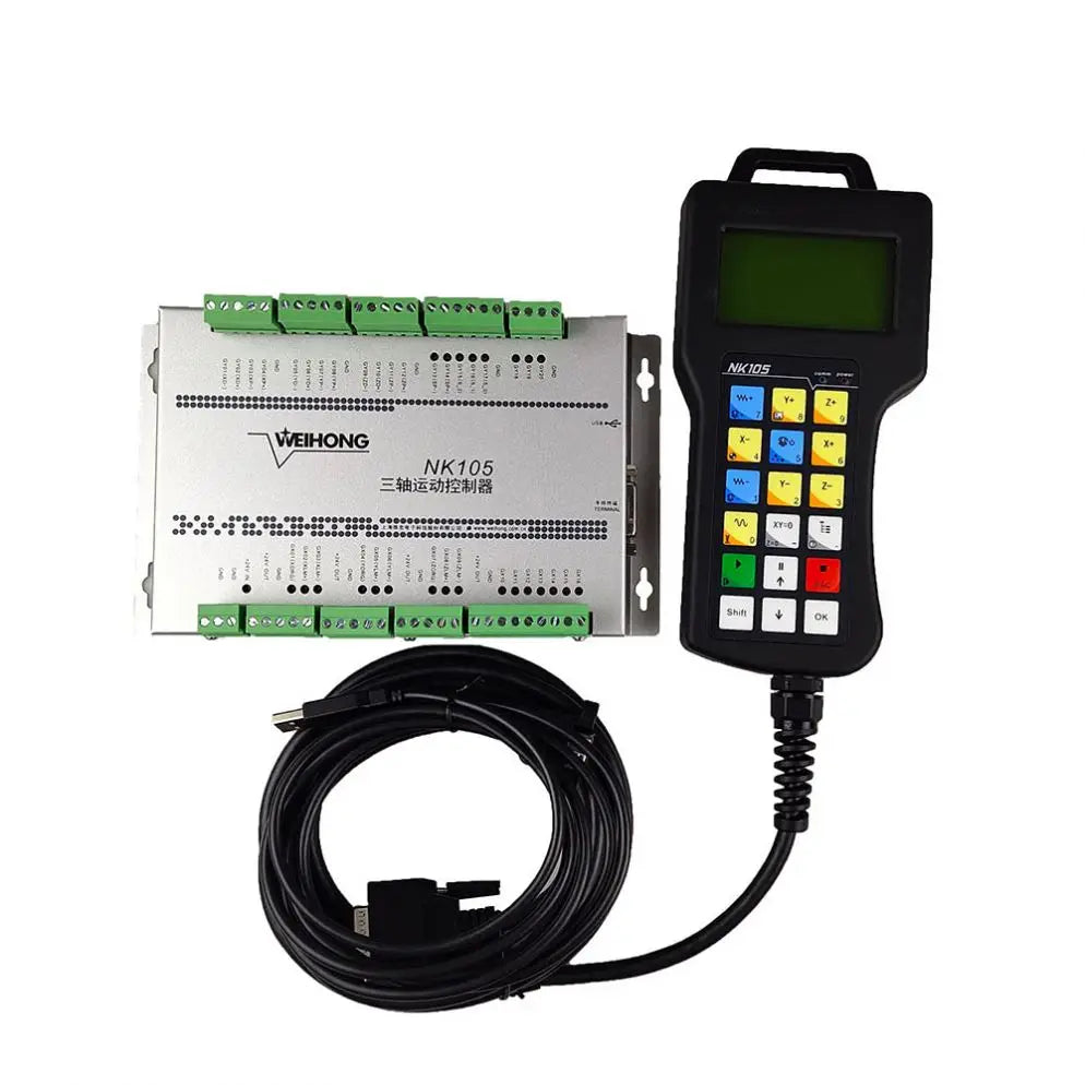 TEBAK CNC Router NK105 G2 NK105 G3 Handle Engraving Machine Motion Control System 3-axis CNC Controller