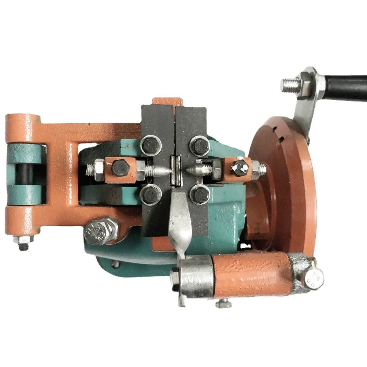 TEBAK CX-04 Manual Electric Band Saw Blade Feeder Band Saw Blade Tooth Setter Sawmill Blade Tooth Setter