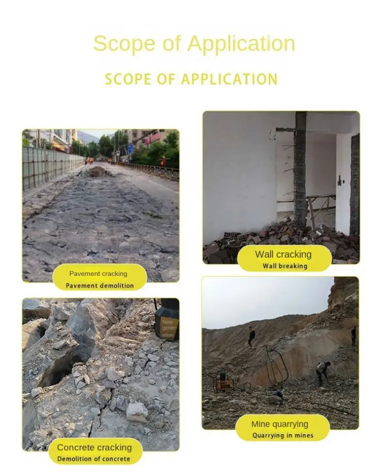 Factory Wholesale High Power and Low Noise Concrete Flooring Removal Machine