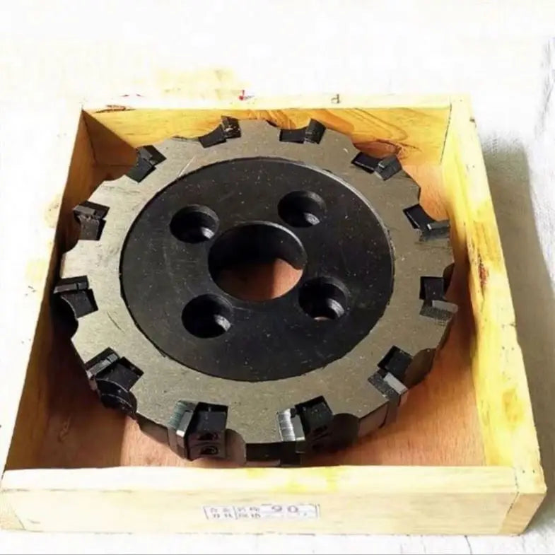 CNC Milling Machine Heavy Milling 75 Degree Indexable End Face Right Angle Milling Cutter Head 125 160 200 Flying Cutter Head