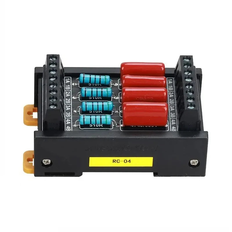 TEBAK CNC PLC Anti-interference Module RC Absorption Circuit Transistor Relay Contact protection Circuit RC-04