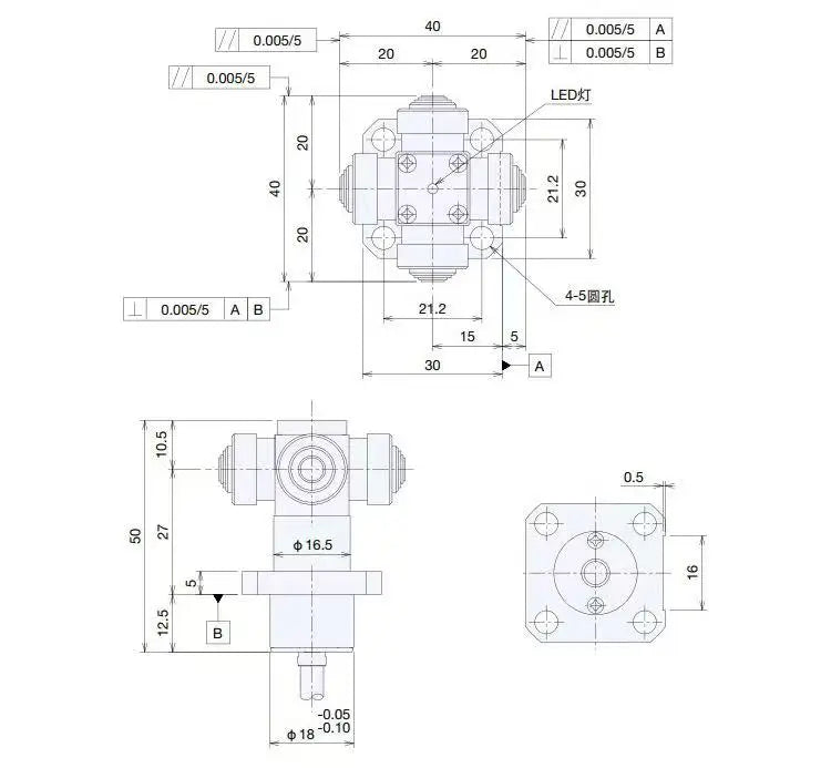 TEBAK Direct-Acting HA Tool Setter for CNC Lathes, Machining Center CNC Wear Detection Original Cyclmotioon