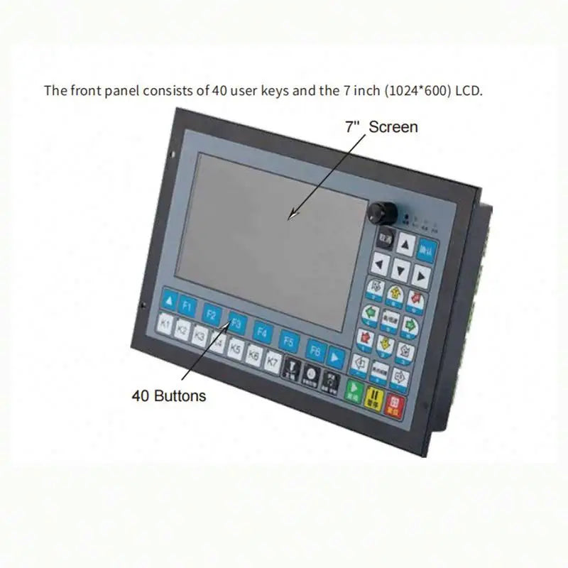 TEBAK DDCS-EXPERT(DDCSE) Support Close-loop Stepper Mpg Handwheel Atc CNC Router Digital Dream 3/4 Axis CNC Motion Controller