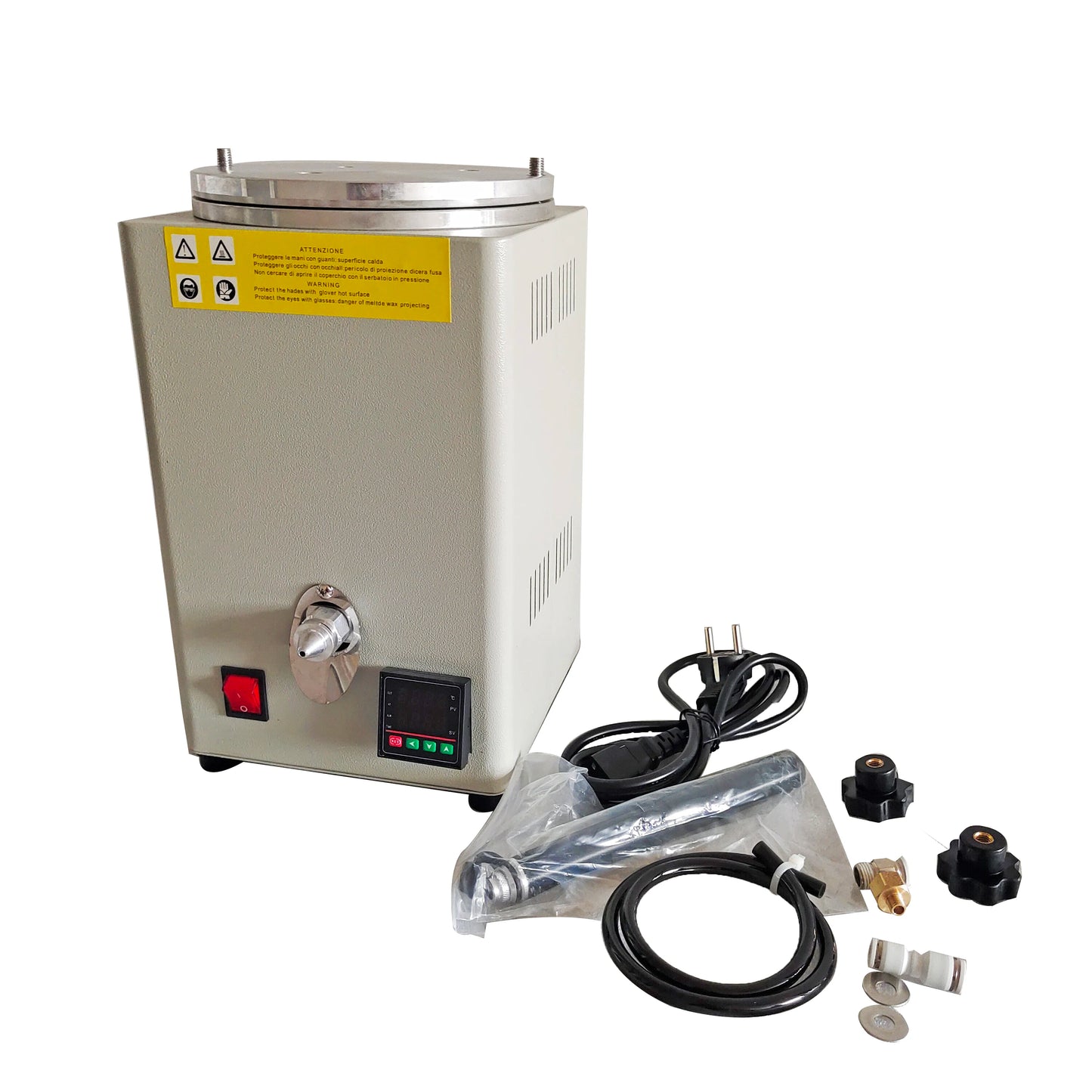 TEBAK Automatic Hand Pump Wax Injection Machine Jewelry Tool Equipment Wax Injection Making Wax Mold Injector Machine