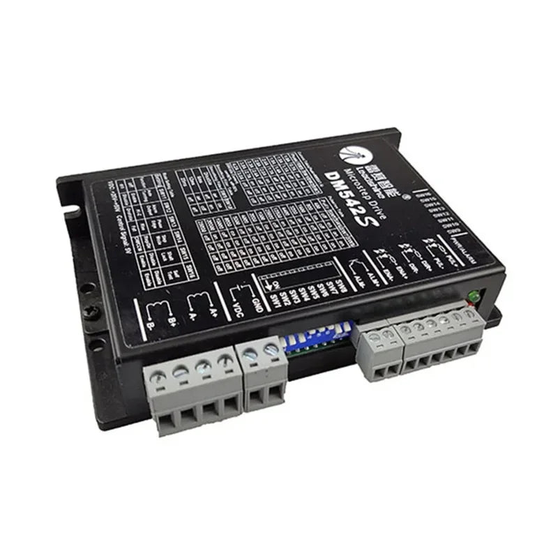 Leadshine 2Phase Stepper Motor Driver DM542S DC24V-50V For 42/57(NEMA17/23) Stepper Motor1.0-4.2A Replace Microstep Driver DM542