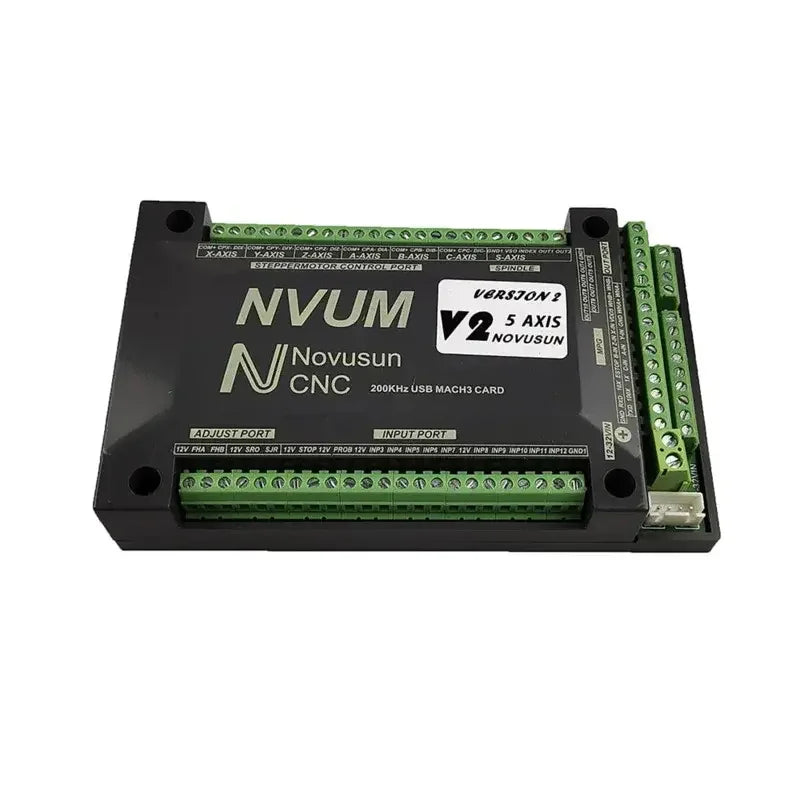 TEBAK NVEM V5 CNC Mach3 Controller NVMPG Handwheel 6Axis Motion Controller Adopts the ARM Design Framework Cyclmotion