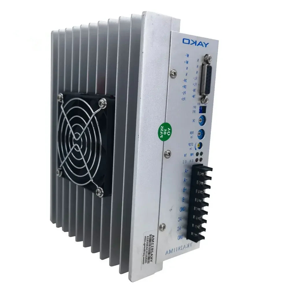 TEBAK CNC Controller YKA2811MA 60 -110VAC Original YAKO Stepper Driver Engine 8A for CNC Router NEWCARVE