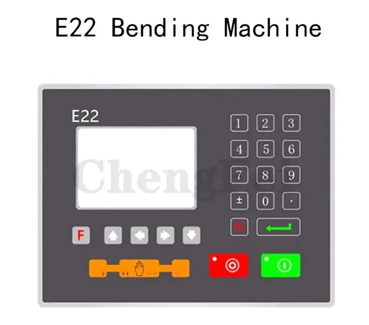 TEBAK CNC Estun E22 System CNC Controller Shearing Machine Bending Machine Digital Display System Set Servo Motor Control