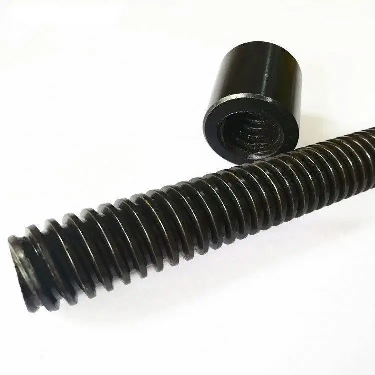 D-12 45steel T-screw Threaded Rod M8 M10 M20 Bar Carbon Steel Galvanized Full Thread Stud Bolt DIN976 Rod
