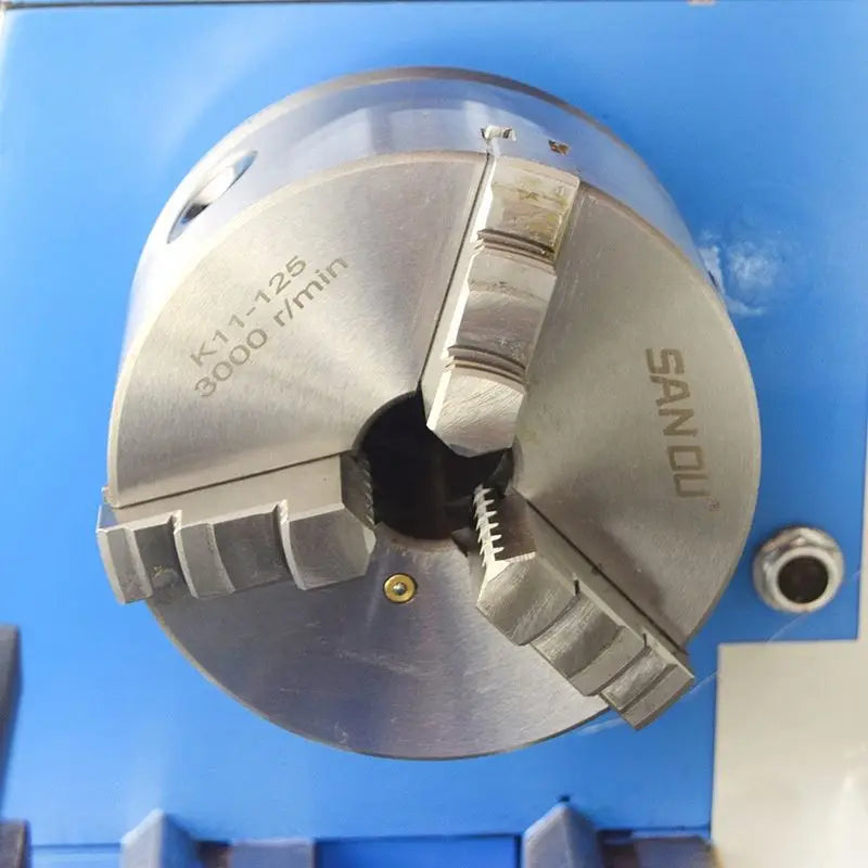 K11-80/100/130/160/200 Lathe Chuck 3 Jaw Self-Centering K11-125 Sanou Brand 3 Jaw Chuck Metal Chuck for Mini Metal Lathe