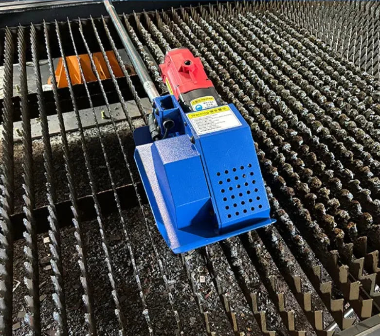 TEBAK CNC Laser Cutting Machine Slag Remover Stainless Steel Handheld Laser Tablecleaning Machine Laser Sword Fence Slag Remover