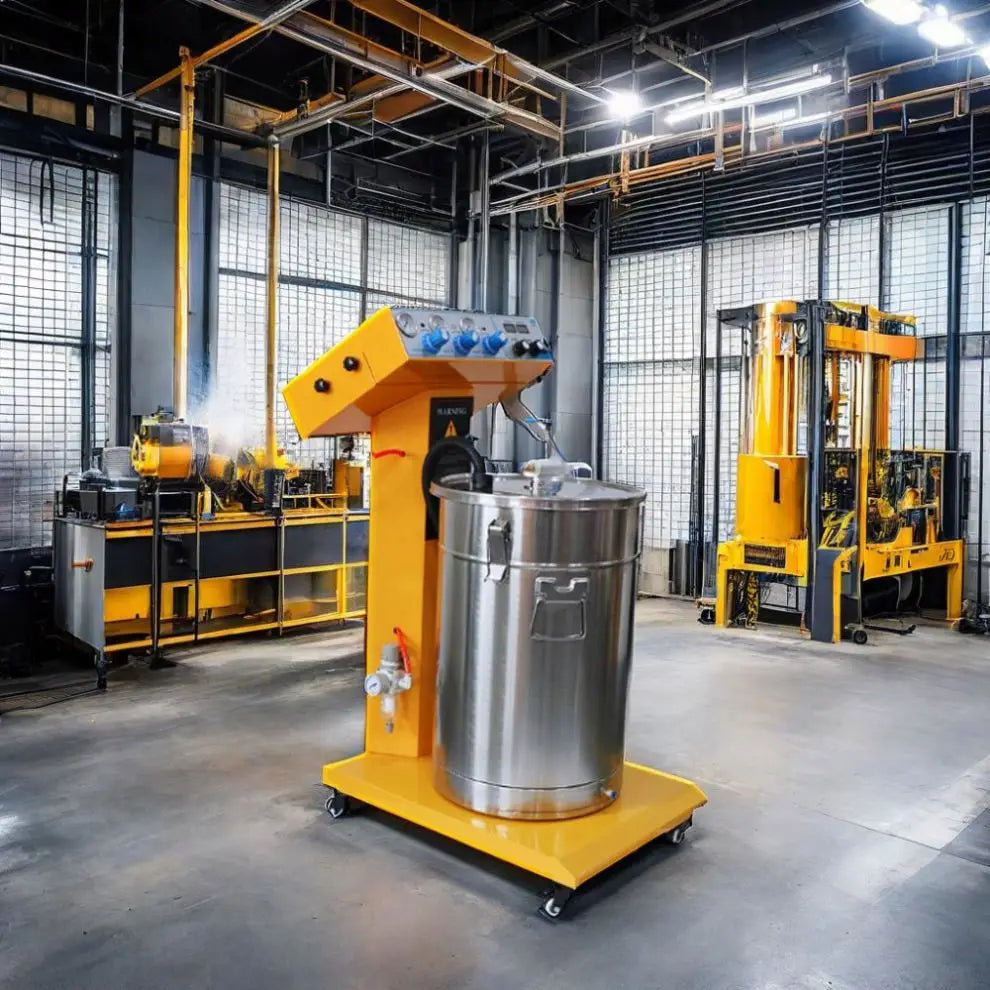 TEBAK Industrial Metal Electrostatic Powder Coating Paint Spray Gun Machine Equipment for Spraying Paint Metal