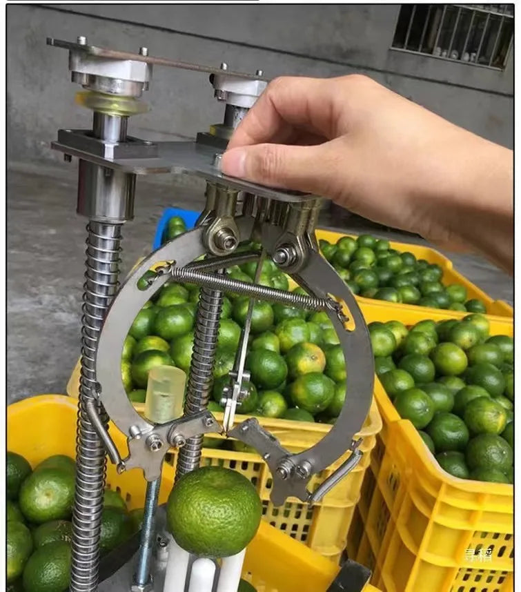 TEBAK Small Hand Tangerine Peel Peeling Equipment Commercial Stainless Steel Manual Mandarin Orange Peeler Machine