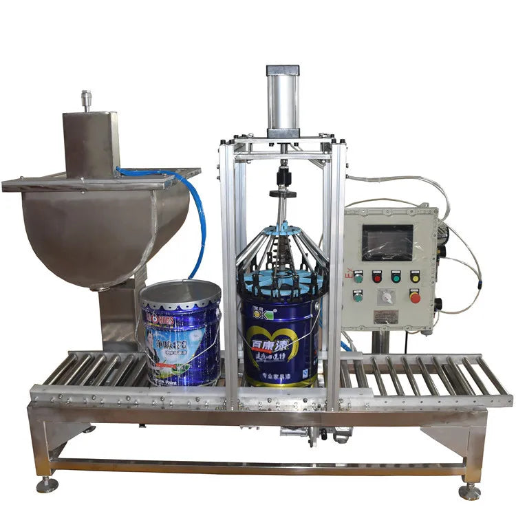 TEBAK Automatic Latex Paint Acrylic PU Professional Powder Coating Painting Batch Package Filling Machine