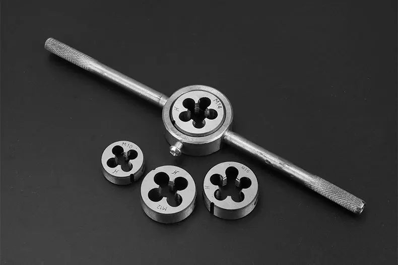 TEBAK HSS-E Metric in Stock DIN223 M2.5-M36 Various Sizes Threading Rolling Round Dies Circular Thread Dies for Thread Cutting