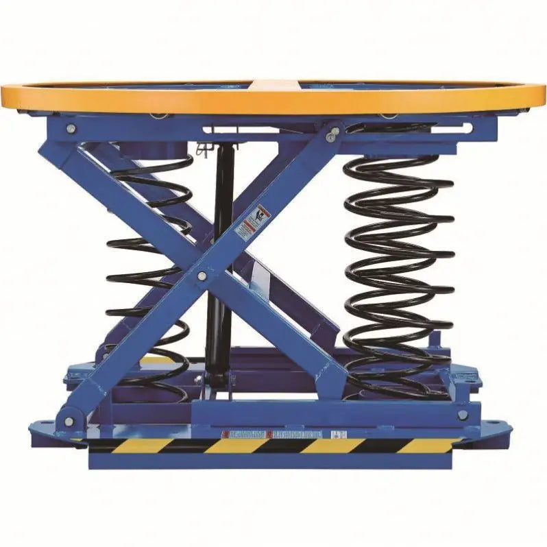 Factory Wholesale Rotary Pallet Table Automatic Self Elevating Mechanical Scissor Lift Table