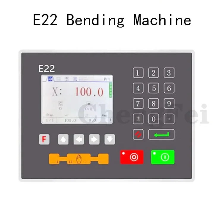 TEBAK CNC Estun E22 System CNC Controller Shearing Machine Bending Machine Digital Display System Set Servo Motor Control