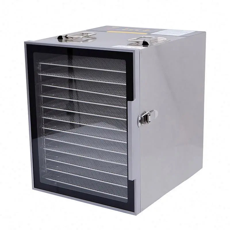 TEBAK 12 Layers Food Dryer Fruit Vegetable Dehydrator Machine Home Food Air Drying Oven Beef Pet Food Meat Lemon Dryer Machine