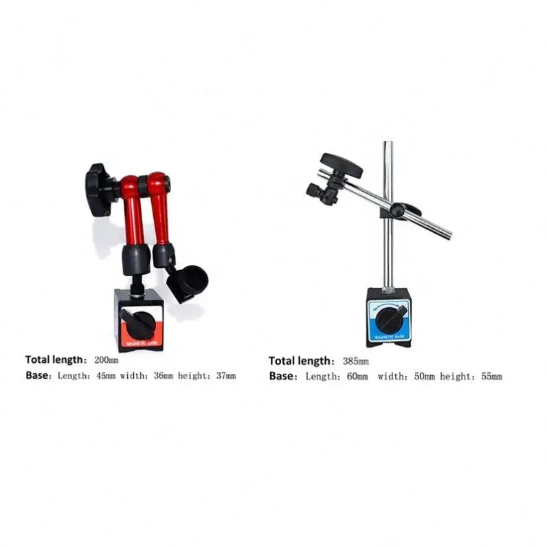 Adjustable Magnetic Stand with Fine Adjustment Arm for Dial Indicator Gauge Magnetic Base Holder