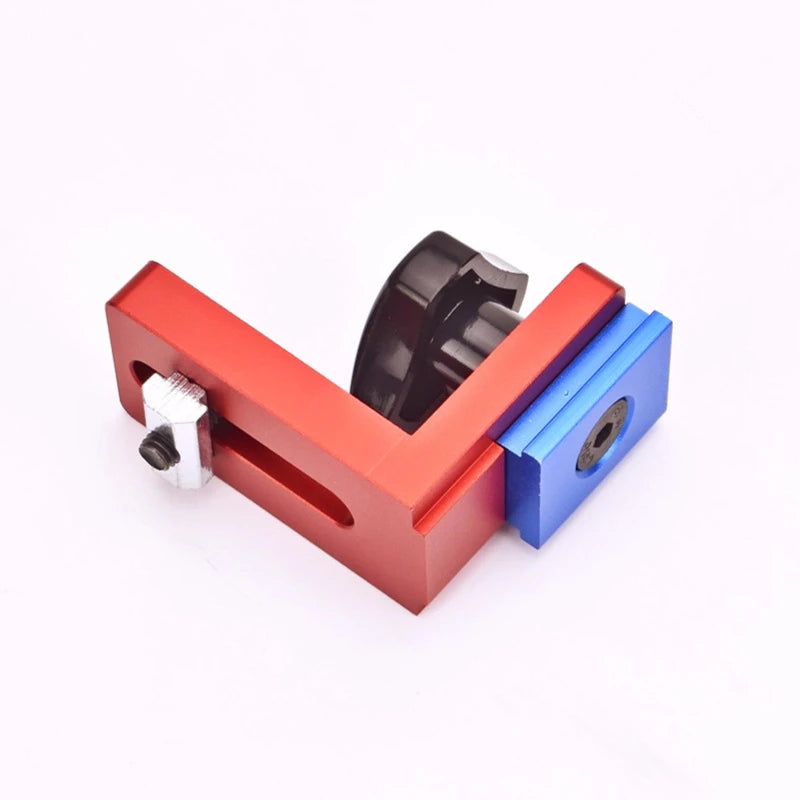 TEBAK W-104Fence Connector Carpenter DIY Workbench Tools Woodworking T-track Stop Slot Limiter Aluminium Miter Track Miter Gauge