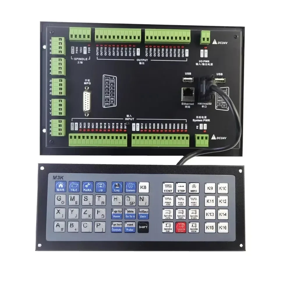 TEBAK M3K DDCS EXPERT Processing and Engraving M350 CNC USB Controller Expand Keyboard Buttons