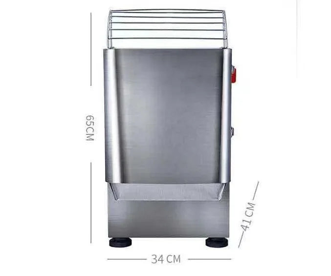 TEBAK French Fries Potato Chip Spiral Cutting Machine Vegetable Cutter Fruit Dicing Grinding Machine Food Chopper Slicer