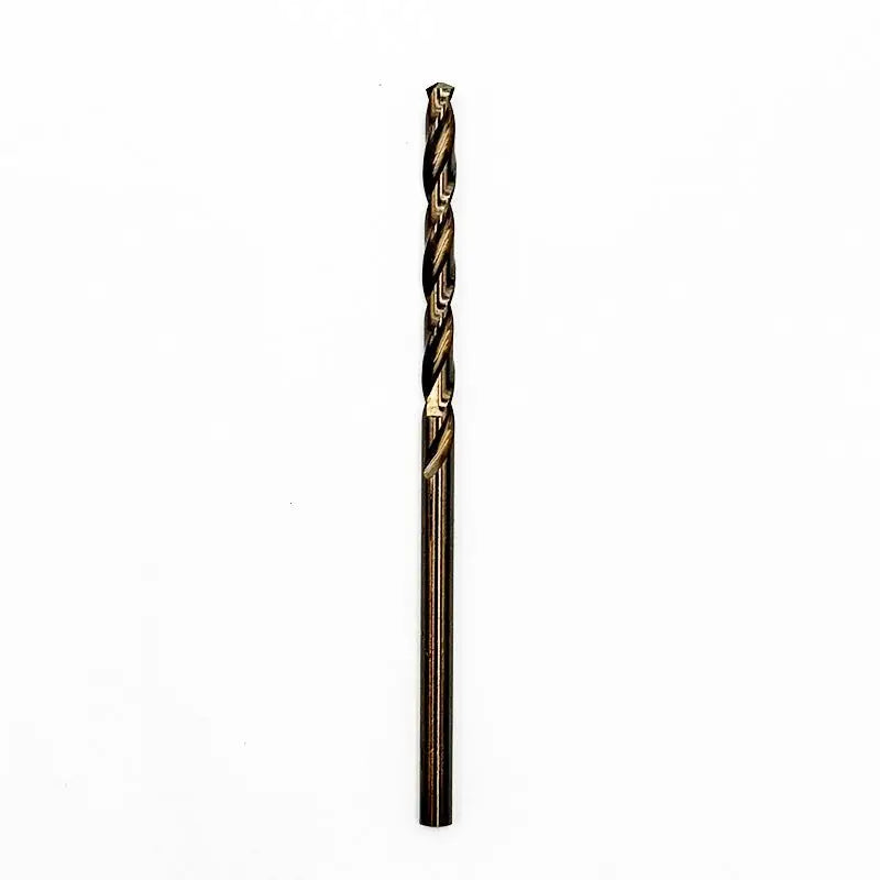 TEBAK Factory Wholesale Titanium Coted 4.2 mm Cobalt 5% Drilling Bits Hss Drill Bit Twisted Drill Bits