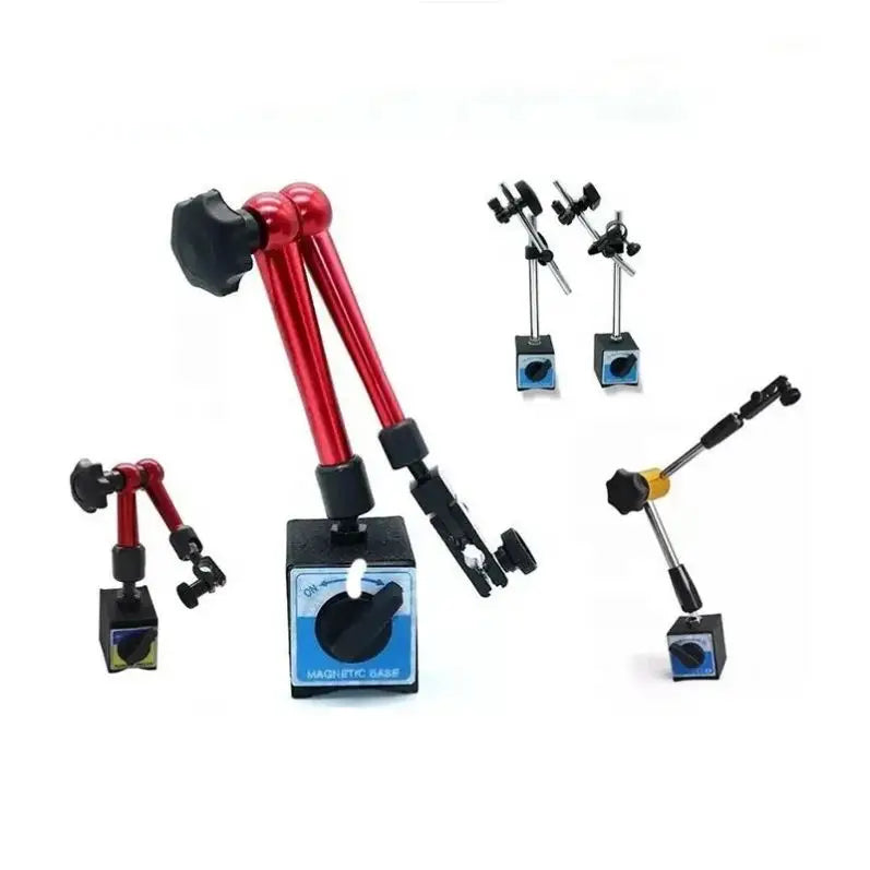 Adjustable Magnetic Stand with Fine Adjustment Arm for Dial Indicator Gauge Magnetic Base Holder