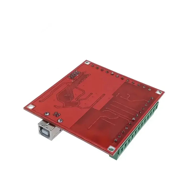 TEBAK CNC USB Breakout Board MACH3 4 Axis Interface Driver Motion Controller Driver Board 100Khz Cyclmotion