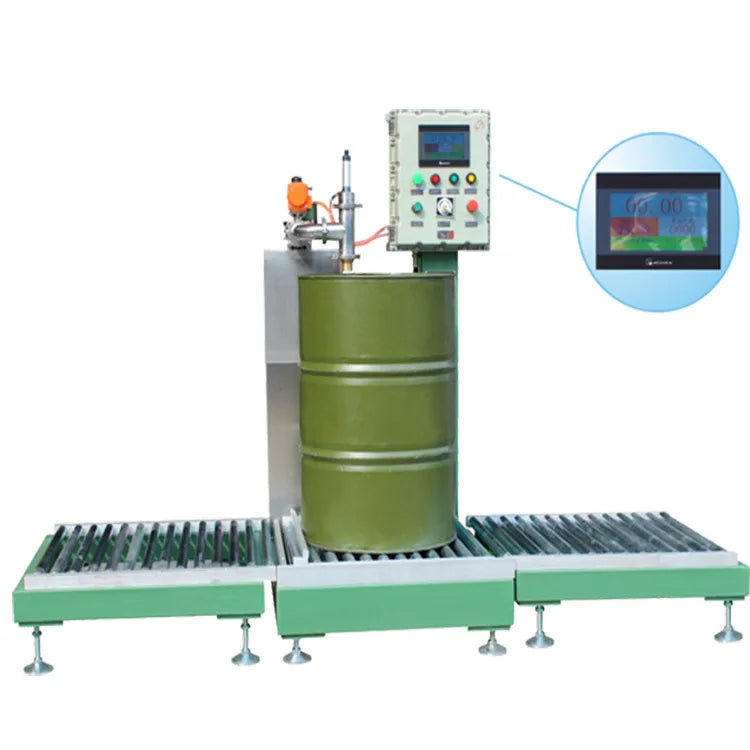XSH-19 TEBAK High Efficiency Automatic Production Liquid Paint Oil Barrel Drum Filling Machine