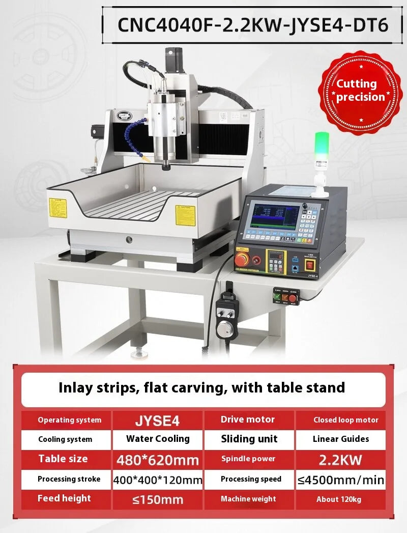 TEBAK JY-17 numerical control engraving machine fully automatic tool changing four-axis square rail precision engraving machine