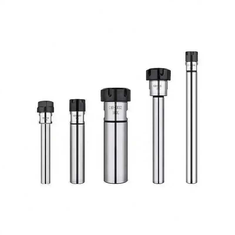 C-8-10-12-16-20-25-mm ER-8-11-16-20-A Straight Shank Extension Mini Collet Chuck Holder CNC Milling Lengthen Tool Extension Rod