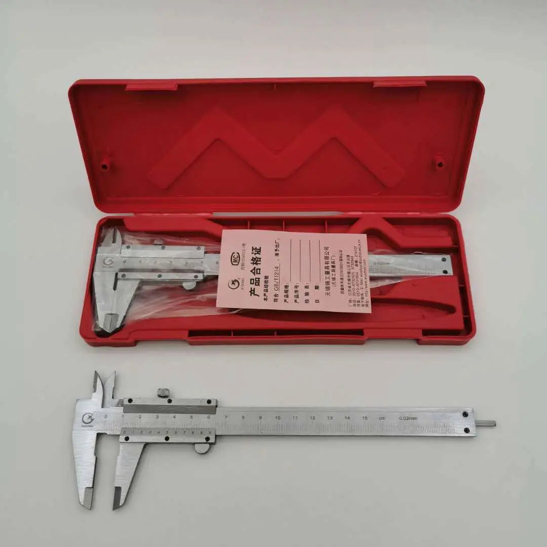 TEBAK High Precision 0-150MM 6 Inch/150mm Vernier Caliper Stainless Steel 300 Mm Calibrador Vernier 0-300mm Pie De Rey