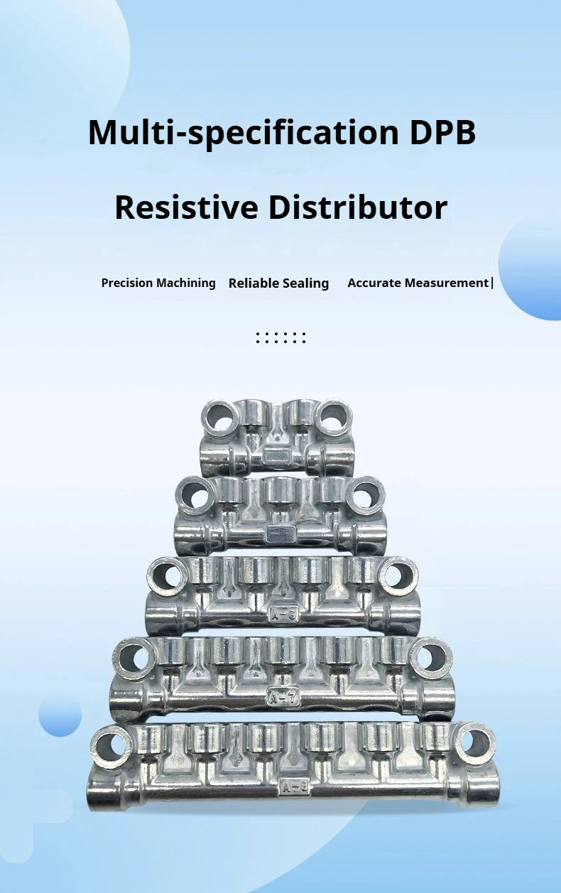 Cnc Machine Tools Mechanical Lubrication System for Oil Separator and Lubrication Accessories Resistance Oil Circuit Distributor