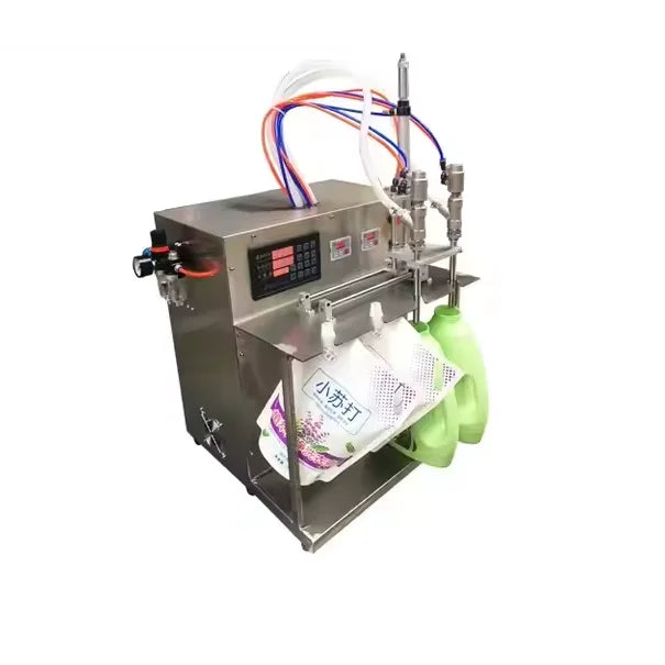 Small 4/6/8nozzle Bag Water Filling Machine Juice Drink Soap Liquid Detergent Milk Liquid Bag Suction Nozzle Bag Filling Machine