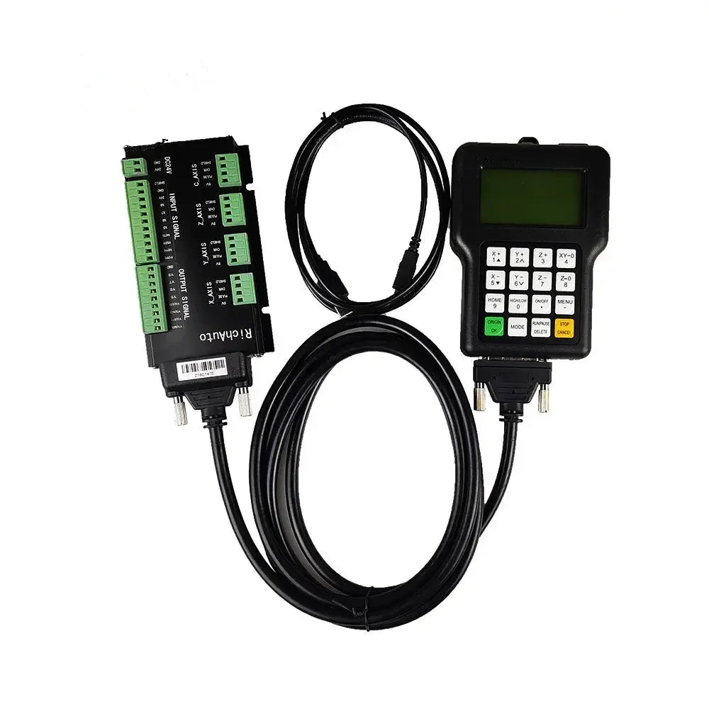 TEBAK CNC Controller Richauto DSP A11E A18E 3Axis 4Axis USB Remote Control System Supports Multi-Head Replacement and G Code