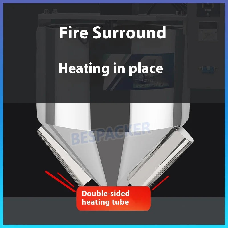 TEBAK G2WLD-1000HM Double Head Heating Pneumatic Paste Viscous Sauce Honey Machine for Beverages Chemicals Filling Machine