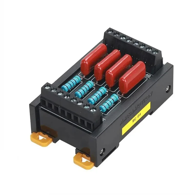 TEBAK CNC PLC Anti-interference Module RC Absorption Circuit Transistor Relay Contact protection Circuit RC-04