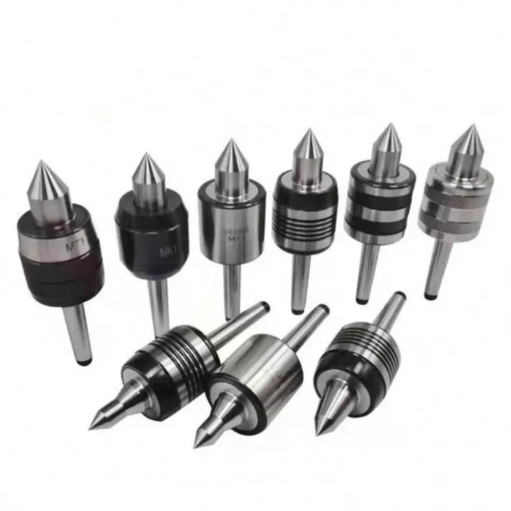 Lathe Live Centers MT2 MT3 MT4 MT5 a B C Rotary Live Center with Mormal Carbide Lenthed Transition Tips Cnc Lathe Live Center