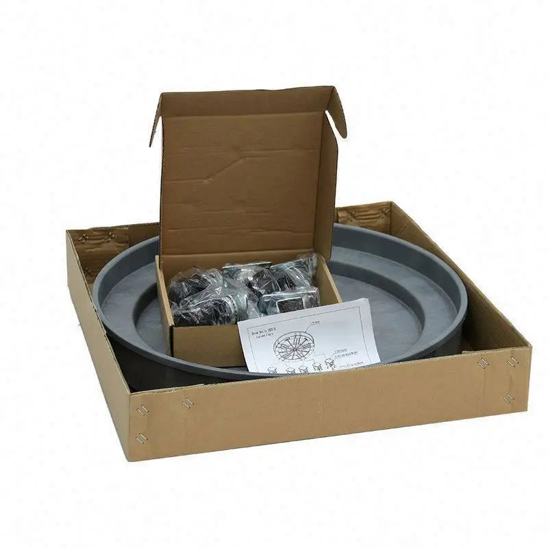 Drum Dolly 55 Gallon 410kg Heavy Duty Material Handling Tool Round Barrel Plastic Oil Drum Dolly