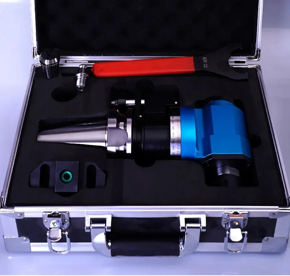 TEBAK CNC Machining Center BT30-90 Degree Angle Head Side Milling Cutter Handle AGER25/32/40 Right Cyclmotion