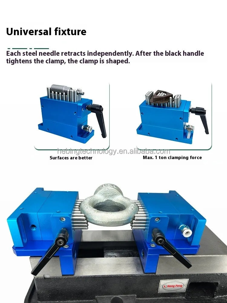 Tooling Fixture CNC Fixture Manipulator Casting Special-shaped Flexible Universal Gripper High Quality Dual Clamping Module