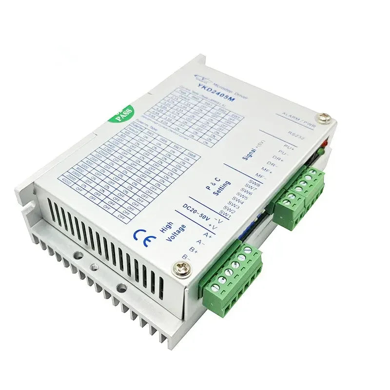 TEBAK YKD2405M Origin32 Bit DSP Digital Stepper Driver 2 Phase Step Drive DC20-50V 4.0A Driver for 42-86mm Flange Stepper Motor