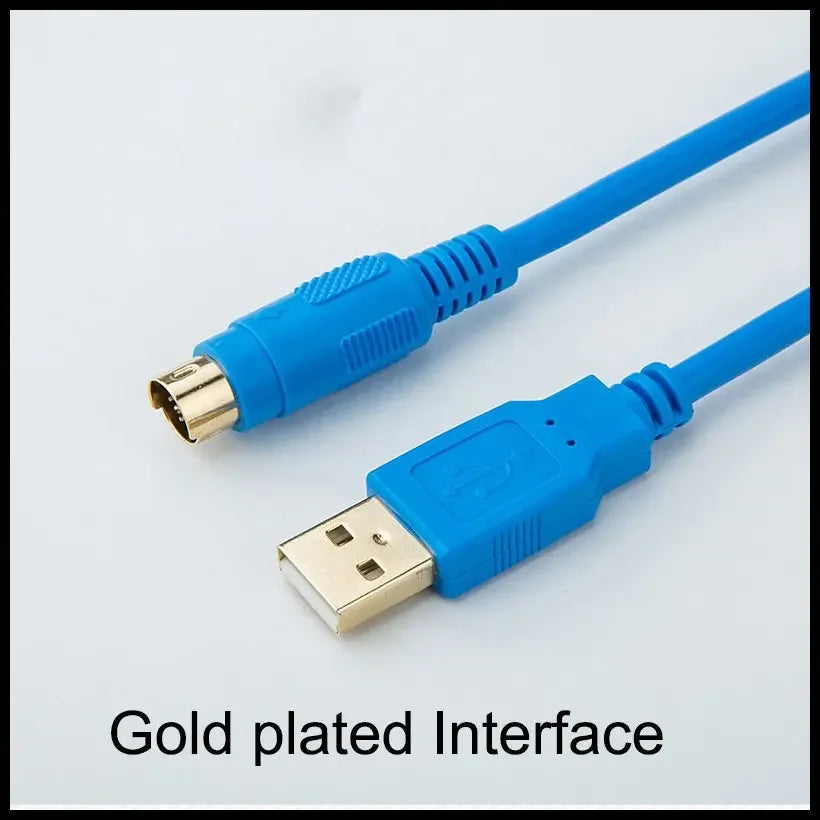 TEBAK CNC USB-AFC8513 Isoltaed Programming Cable Suitable FP0/FP2 FP-X/M Series PLC Download Line