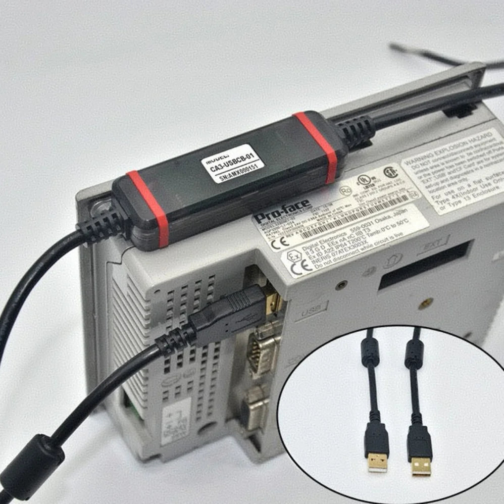 CNC CA3-USBCB-01 Download Line USB Port PLC Communication Programming Cable Suitable PRO-FACE GP3000 ST3000 LT3000 AGP3301