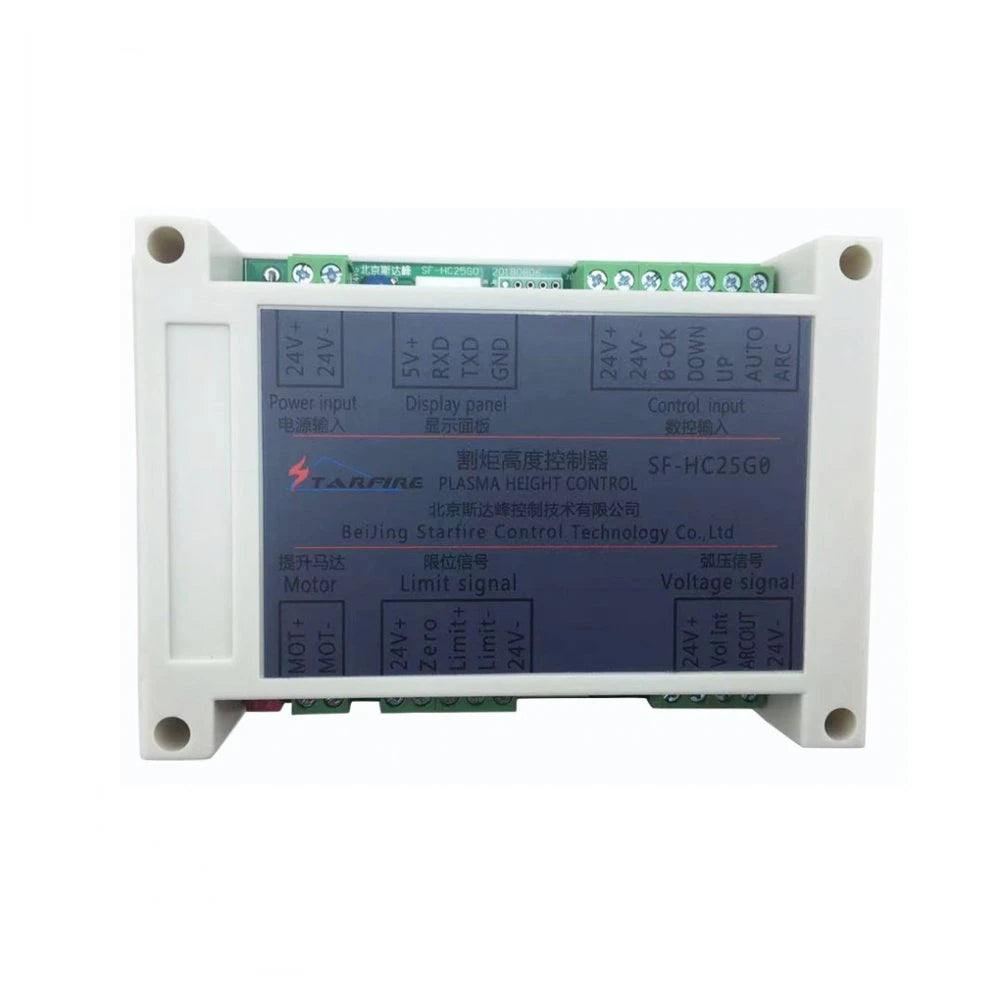 SF-HC25G SF-HC25K Cutting torch height controller Plasma cutting machine arc voltage height control controller supports mach3
