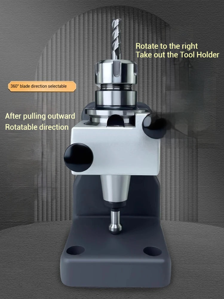 360-degree Rotation Tool Holder Lock Device BT30 BT40 Machining Center Tool Locking Device CNC Machine Tools Tightening Fixture