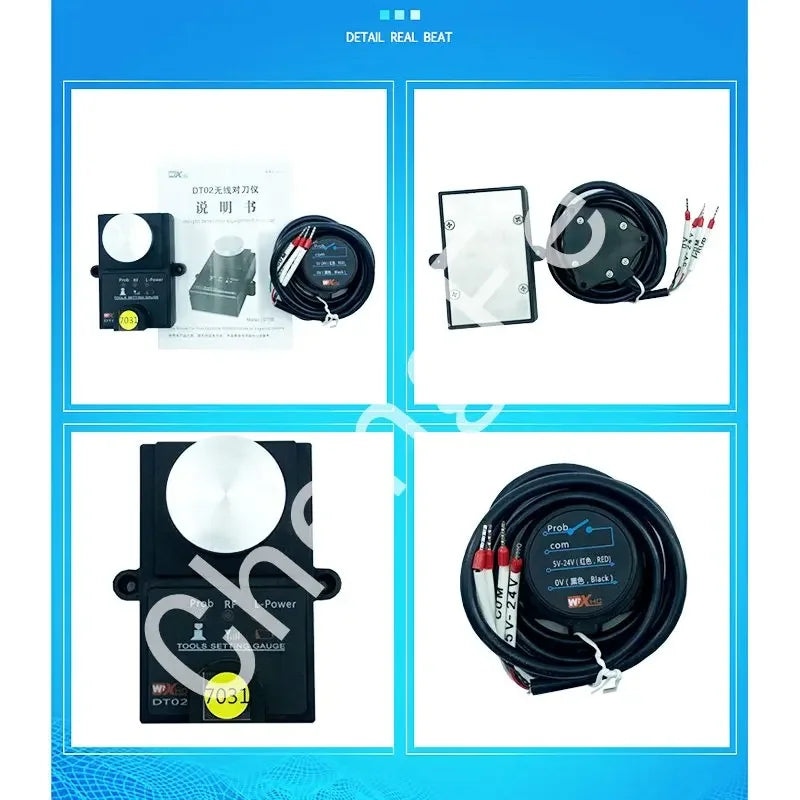 probe CNC wireless tool DT02-3 machining center, wireless tool setting, 5V-24V CNC adjustment tool