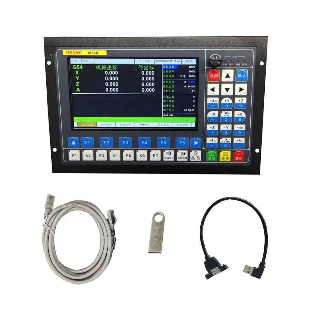 CNC DDCS-EXPERT M350 3/4/5 Axis CNC Standalone Offline Controller Support Close-loop Stepper/ATC Controller Replace DDCSV3.1 MPG
